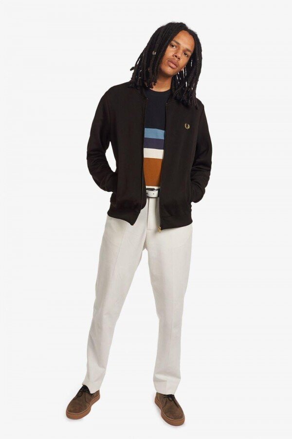 Piqué Texture Track Jackets Piqué Texture Track Jackets