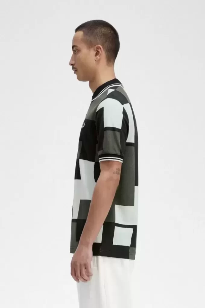 Pixel Print Men’s Shirt