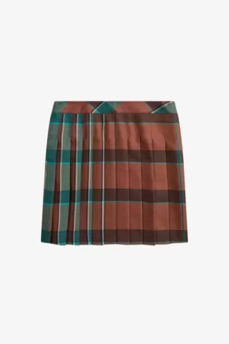 Pleated Tartan Women’s Skirts