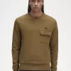 Pocket Detail Crew Neck Men’s Sweatshirts Pocket Detail Crew Neck Men’s Sweatshirts