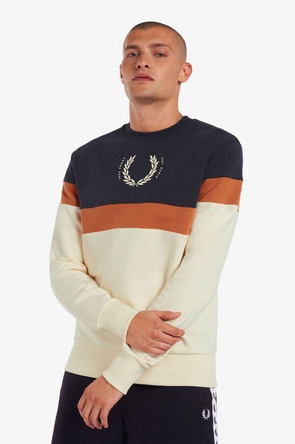 Printed Colour Block Sweatshirts Printed Colour Block Sweatshirts