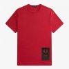 Printed Hem Patch T Shirts Printed Hem Patch T Shirts