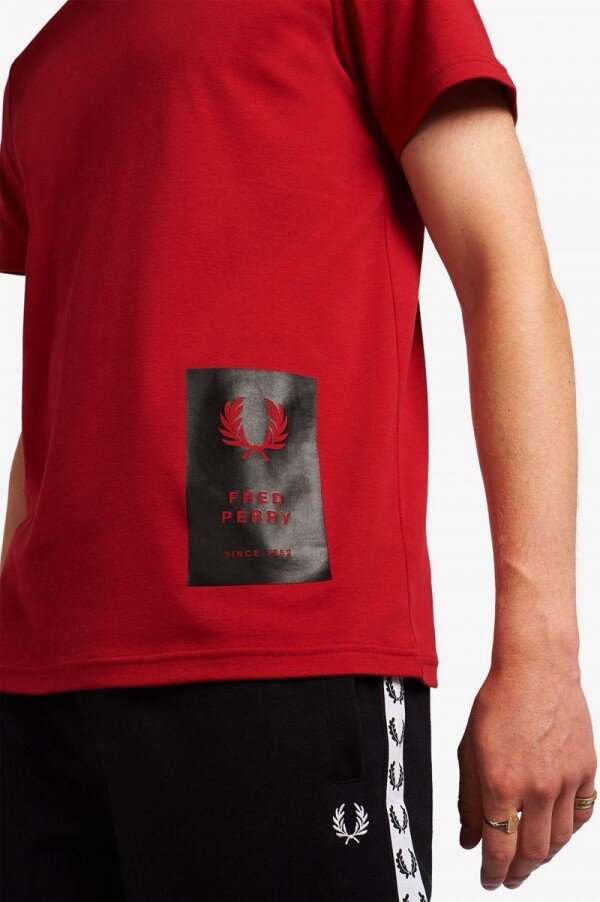 Printed Hem Patch T Shirts Printed Hem Patch T Shirts