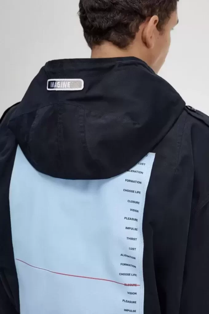 Printed Patch Men’s Parka Printed Patch Men’s Parka