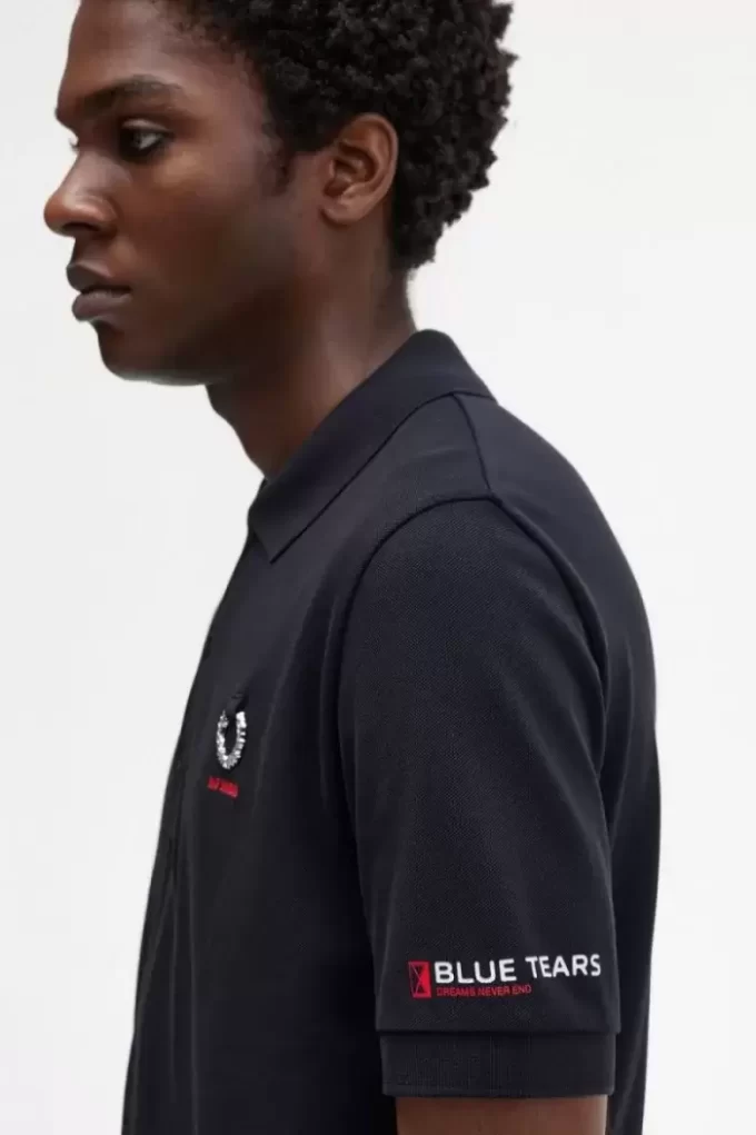 Printed Sleeve Men’s Polo Shirt Printed Sleeve Men’s Polo Shirt