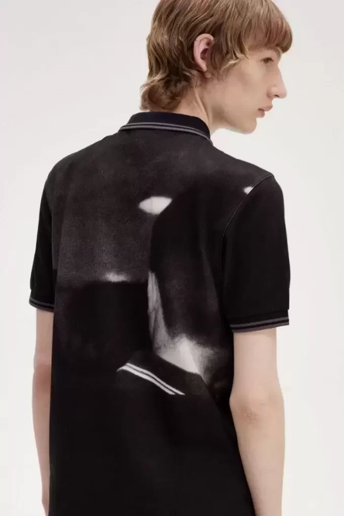 Rave Graphic Men’s Polo Shirt Rave Graphic Men’s Polo Shirt