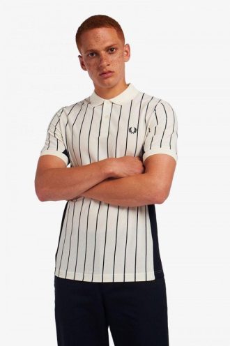 Refined Pinstripe Polo Shirts