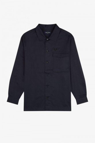 Reinforced Patch Overshirt Shirts