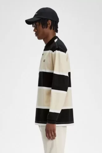 Relaxed Stripe Men’s Polo Shirt