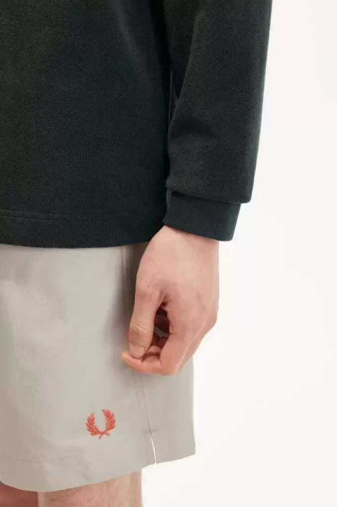 Relaxed Towelling Men’s Polo Shirt Relaxed Towelling Men’s Polo Shirt