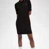 Ribbed Knitted Shirt Women’s Dress