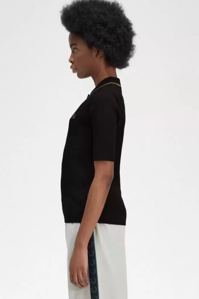 Ribbed Knitted Women’s Shirt