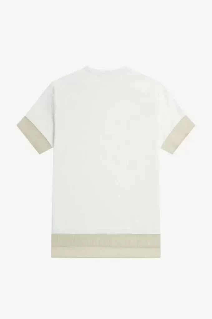 Sheer Trim Piqué Women’s T-Shirt Sheer Trim Piqué Women’s T-Shirt