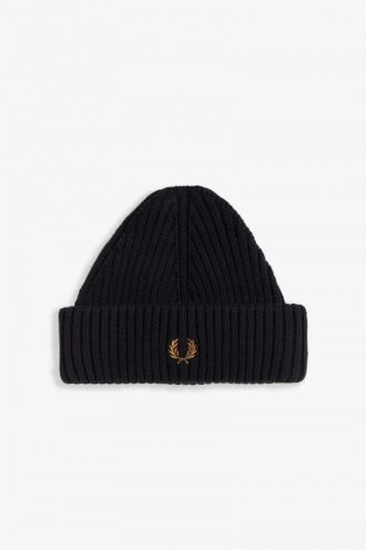 Short Ribbed Beanie