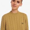 Short Sleeve Cable Knit Jumper Knitwear Short Sleeve Cable Knit Jumper Knitwear