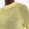 Short Sleeve Open-Knit Jumper Knitwear