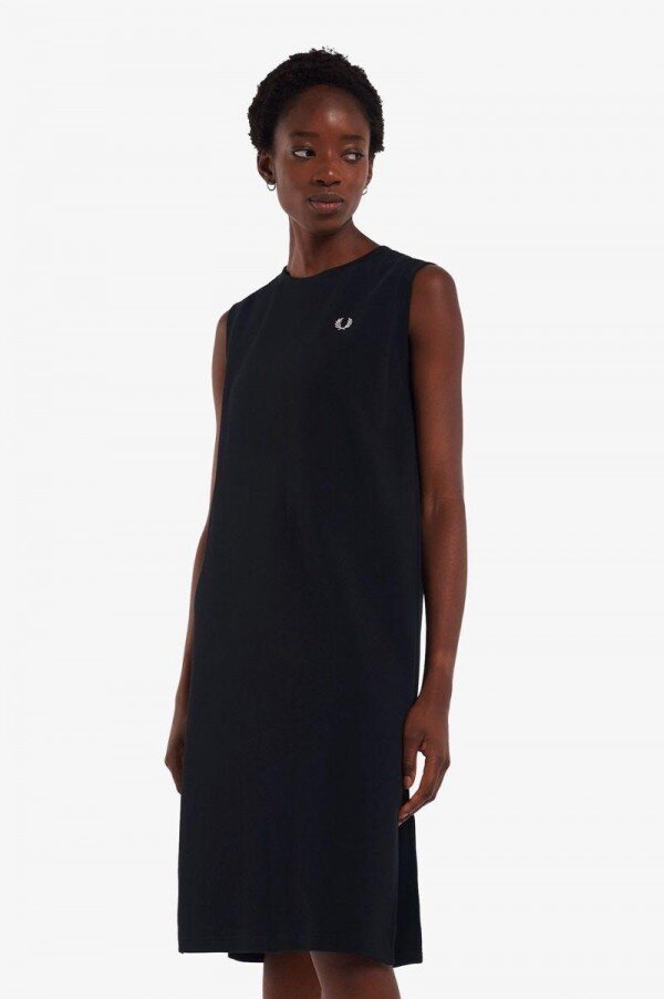 Sleeveless Ringer T-Shirt Dress Sleeveless Ringer T-Shirt Dress