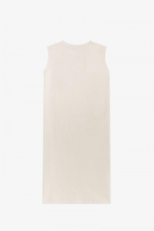 Sleeveless Ringer T-Shirt Dress Sleeveless Ringer T-Shirt Dress