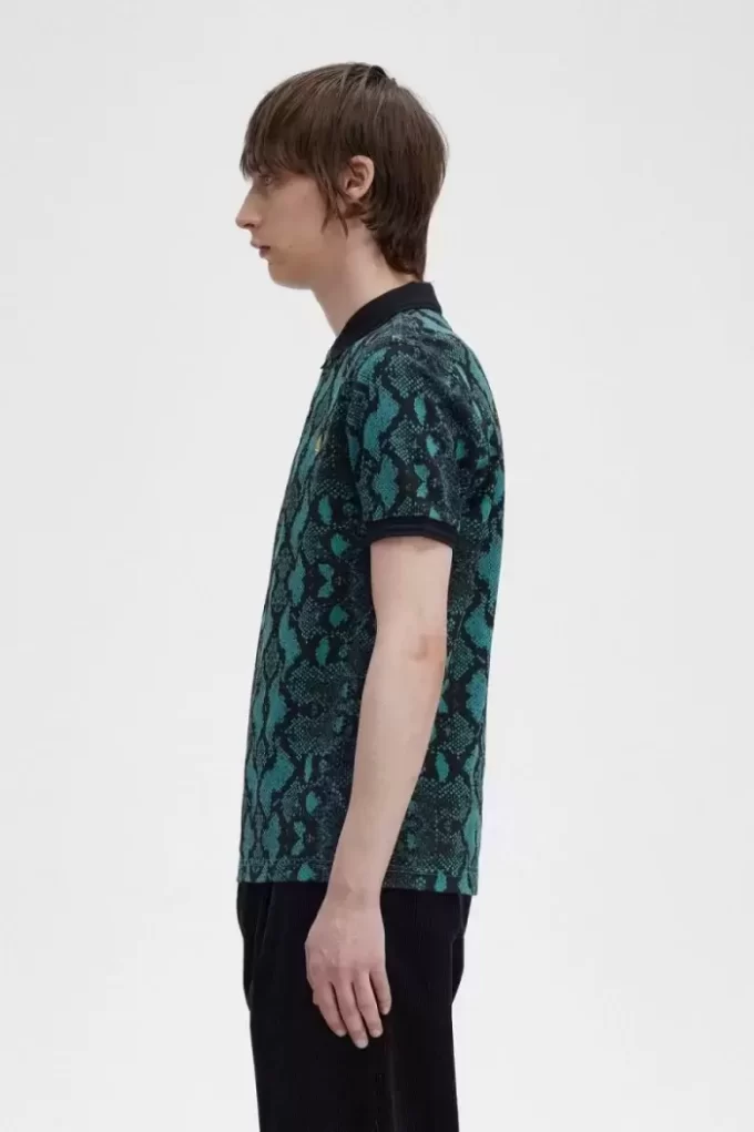 Snake Print Men’s Shirt Snake Print Men’s Shirt