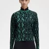 Snake Print Women’s Cardigan