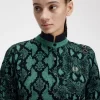 Snake Print Women’s Cardigan