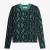 Snake Print Women’s Cardigan
