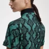 Snake Print Women’s Polo Shirt