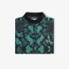 Snake Print Women’s Polo Shirt