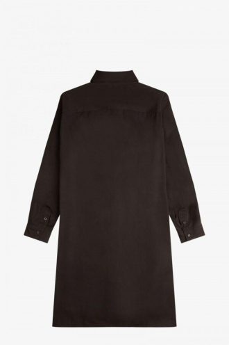 Snap Detail Shirt Dress