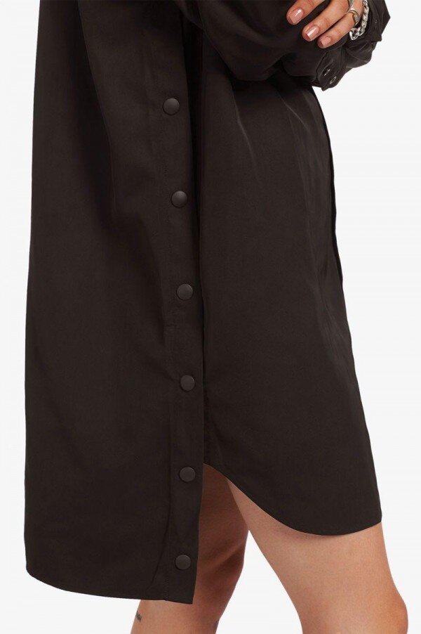 Snap Detail Shirt Dress Snap Detail Shirt Dress