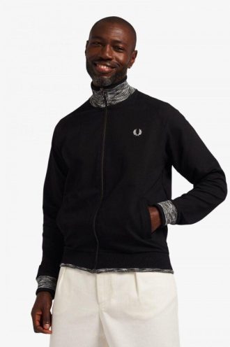 Space Dye Tipped Track Jackets