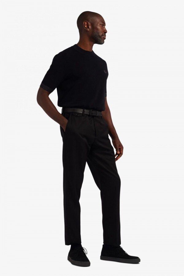 Space Dye Trim Knitted T Shirts Space Dye Trim Knitted T Shirts