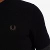 Space Dye Trim Knitted T Shirts Space Dye Trim Knitted T Shirts