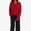 Split Hem Cable Knit Jumper Knitwear Split Hem Cable Knit Jumper Knitwear