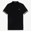 Striped Cuff Polo Shirts Striped Cuff Polo Shirts