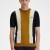 Striped Fine Knit Men’s T-Shirt Striped Fine Knit Men’s T-Shirt
