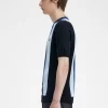 Striped Fine Knit Men’s T-Shirt Striped Fine Knit Men’s T-Shirt