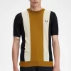 Striped Fine Knit Men’s T-Shirt Striped Fine Knit Men’s T-Shirt