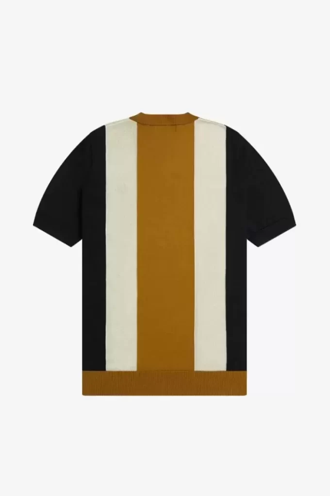 Striped Fine Knit Men’s T-Shirt Striped Fine Knit Men’s T-Shirt