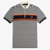 Striped Funnel Neck Men’s Shirt Striped Funnel Neck Men’s Shirt