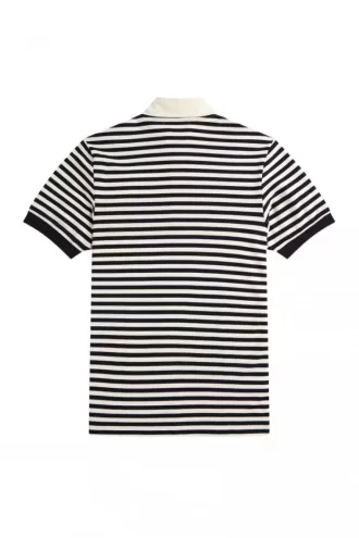 Striped Funnel Neck Men’s Shirt