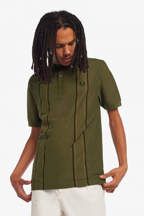 Striped Henley Polo Shirts Striped Henley Polo Shirts