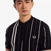 Striped Henley Polo Shirts Striped Henley Polo Shirts