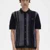 Striped Knitted Men’s Shirt Striped Knitted Men’s Shirt