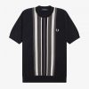 Striped Knitted T Shirts