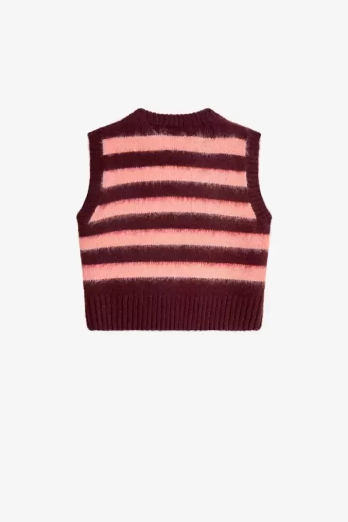 Striped Knitted Women’s Tanks Striped Knitted Women’s Tanks