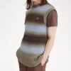 Striped Open Knit Men’s Tanks
