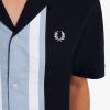Striped Panel Bowling Shirts Striped Panel Bowling Shirts
