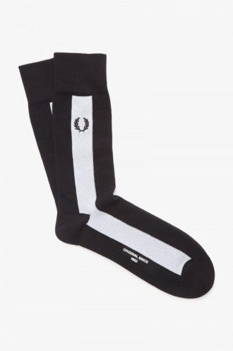 Striped Piqué Socks