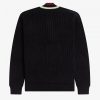 Striped V-Neck Jumper Knitwear Striped V-Neck Jumper Knitwear